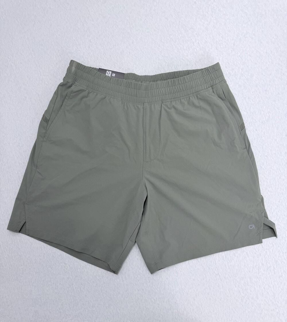 GapFit Men's Lightweight Moisture Wicking Active Short Size S Green